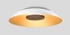 Cava - White Shade / Brushed Brass Shade / Walnut