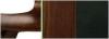 Classic Walnut Seat, Ebony Lacquer Arms & Legs