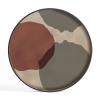 Overlapping Dots Tray Glass