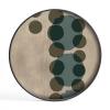 Layered Dots Tray Glass Slate