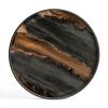 Organic Tray Glass Bronze