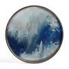 Organic Tray Glass Blue Mist