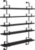Black Stained Ash Semi Matt Lacquered