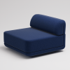 Chenille Navy Blue