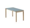 1 Wavy - Light Blue/Oak