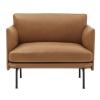 Refine Leather Cognac/Black
