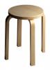 Natural Lacquered Legs, Birch Veneer Seat