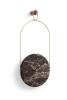 Emperador Marble / Brass