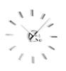 12 Time Signals Chromed / White Steel Hands