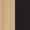Oak / Black
