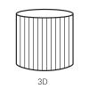 Pouf 3D