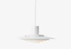 Matt White / / White Fabric Cord