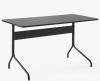 Black Linoleum (4023) with Black Lacquered Oak & Black Base