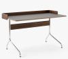 Iron Linoleum (4178) with Lacquered Walnut