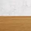 Carrara Marble / White Oak