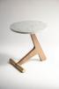 Walnut, Emperador Marble / Brass