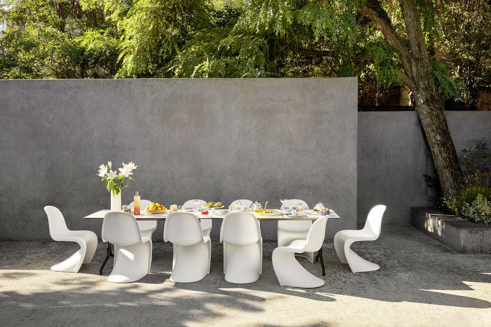 6922305_Panton_Chair_Bellville_Table_Rectangular_Herringbone_Vessels_Vase_Plain_preview