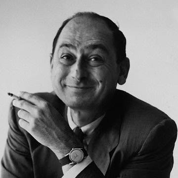 George Nelson, designer of the Thin Edge Collection for Herman Miller